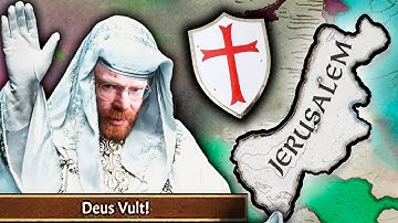 Can I Crusade Jerusalem starting as a Peasant in CK3? (VOD)