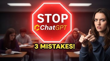 ⚠️ STOP Using ChatGPT For This! (3 Mistakes Students Make)