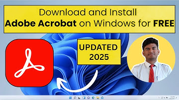 How to Download & Install Adobe Acrobat Reader DC (Windows) | Free PDF Reader 2025