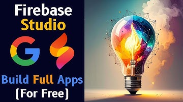 What Is Firebase Studio? 🔥 Full Stack AI Coding Tutorial