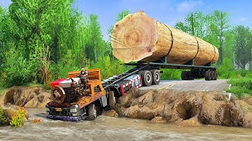Expert Warns of DEADLY Logging Truck River Crossings