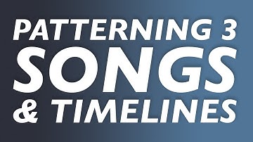 Patterning 3 Timelines Tutorial - Creating Full Drum Machine Songs on the iPad