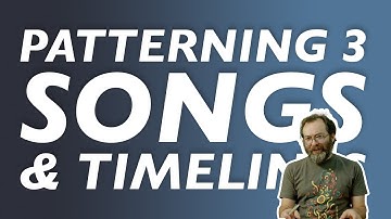 Patterning 3 Timelines Tutorial - Creating Full Drum Machine Songs on the iPad