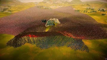 JEDI KNIGHTS, T-831s & NINJAS vs SPEAR FOOTMEN | Ultimate Epic Battle Simulator 2 | UEBS 2