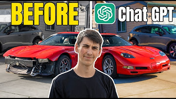 I Let ChatGPT Tell Me How to Rebuild My Wrecked Corvette ZO6...