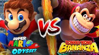 Super Mario Odyssey vs Donkey Kong Bananza