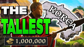 I Played TALL in KOREA for 400 Years then Conquered China in CK3