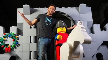 A 3D Printed Lego-Style Castle, Bigger than Ever!