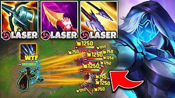 I BROKE THE ASHE ATTACK SPEED RECORD WITH 4.25 ATTACK SPEED (MY ARROWS ARE LASERS)