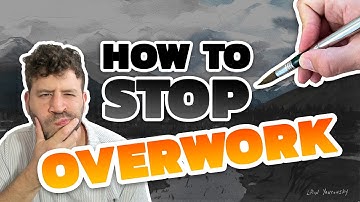 How to Stop Overworking Your Watercolors (EASY)