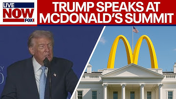 FULL: Trump speaks at McDonald