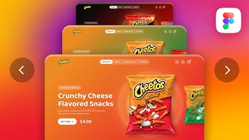 Cheetos Animated Figma Website | Carousel Animation
