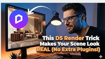 This D5 Render Trick Makes Your Scene Look REAL (No Extra Plugins!)