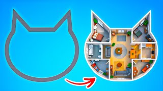 Secret Cat House in My Closet! 🐱🎉 DIY Room Makeover, Gadgets & Hacks