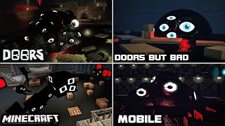 Dam Seek [All Versions] - Doors Mines Floor 2 VS Minecraft VS Doors But Bad VS Roblox VS Mobile