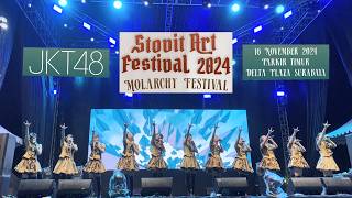 JKT48 Live @ Stovit Art Festival 2024 Surabaya