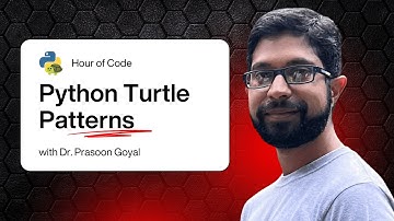 Coding Made Easy: Python Turtle Magic with Dr. Prasoon Goyal (Beginner Friendly!)
