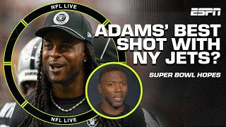 Could Davante Adams win a SUPER BOWL if he joins the NY Jets? 👀 Dan Orlovsky says YES! | NFL Live