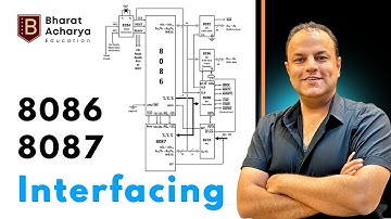 8086 8087 Interfacing |  CPU - FPU Communication | Multiprocessor Systems | Bharat Acharya Education