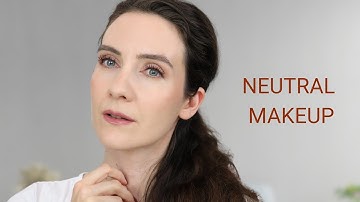 NEUTRAL MAKEUP MASTERCLASS 101 | Tutorial for beginners with makeup tips for FLAWLESS SKIN