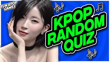 ⭐️ KPOP RANDOM QUIZ | GUESS THE KPOP SONG, NAME ONE KPOP, SAVE ONE SONG & MORE - FUN KPOP GAMES 2025