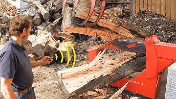 Giant Log Splitter Build - Start To Finish