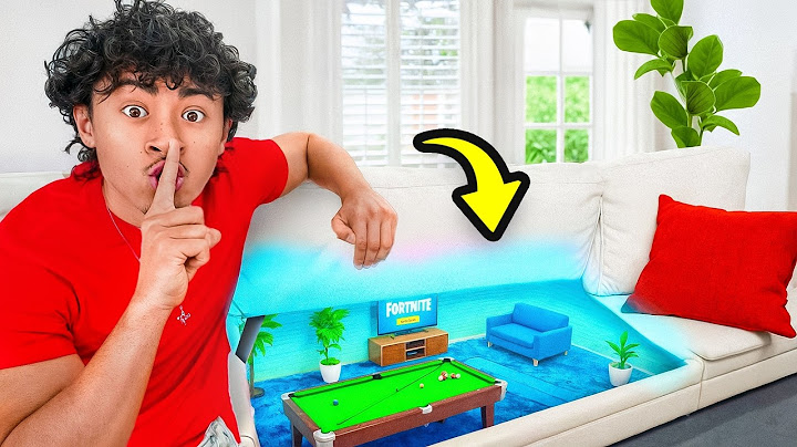 I Built a SECRET Hidden Gaming Room In My HOUSE!