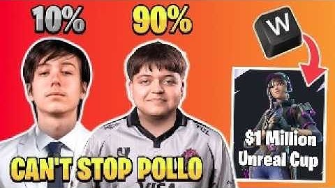 Pollo PUTS PeterBot On His BACK in One Million Unreal Cup!