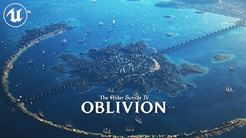 The Lore-Accurate Scale of Cyrodiil | Elder Scrolls IV: Oblivion in UNREAL ENGINE 5! [4K]