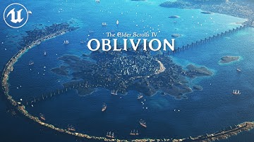 The Lore-Accurate Scale of Cyrodiil | Elder Scrolls IV: Oblivion in UNREAL ENGINE 5! [4K]