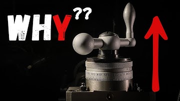 Dat hoort niet op een draaibank