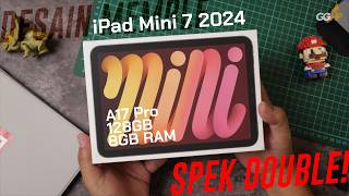 🔥 BARU!!! Unboxing iPad Mini 2024 (7th Gen). Bisa Pakai Case / Screen Protector punya iPad Mini 6?