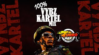 100% VYBZ KARTEL DANCEHALL MIX 2024 | BLACKA KARTEL EDITION | Turbo Max Sound system