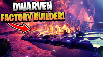 I Dug STRAIGHT DOWN To Build The PERFECT DWARF FACTORY!