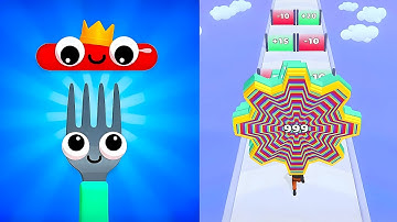 Fork N Sausage vs Layer Man🔥 MAX LEVELS UNLOCKED! (2025 Update)