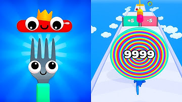 Fork N Sausage vs Layer Man🔥 MAX LEVELS UNLOCKED! (2025 Update)