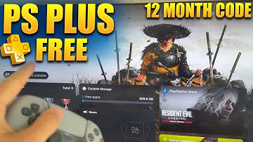 How to Get FREE PS Plus 12-Month Code in 2025! (Step-by-Step Tutorial)