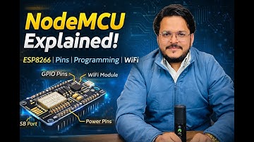 NodeMCU ESP8266 Full Tutorial | Pin Diagram, Programming, WiFi & IoT Projects | Beginner Guide