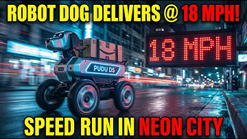 This Robot Dog is Actually a High-Speed Delivery Van (Mind Blowing!)