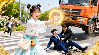 Magic Girl Stopped a Car to Save a CEO, Who Fell in Love with Her at First Sight,Shortly Married Her