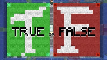 TRUE or FALSE Minigame - Hypixel Housing