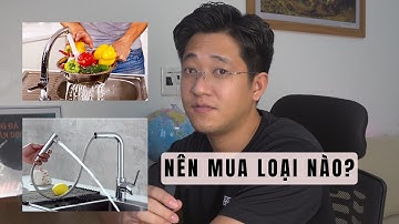 Giải Thích Tại Sao Dùng Chậu 1 Hố Nên Dùng Vòi Rửa Bát Rút Dây Còn Chậu Rửa Bát 2 Hố Mua Vòi Thường