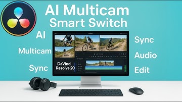 DaVinci Resolve 20: How To Use AI Multicam Smart Switch