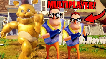 FAST FREDBEAR HELLO NEIGHBOR BUT MULTIPLAYER..