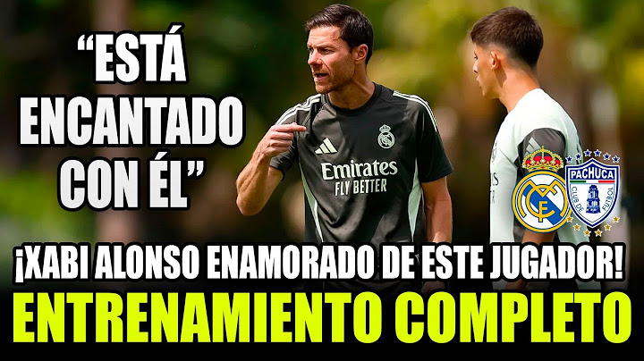 💥 ENTRENAMIENTO HOY COMPLETO de XABI ALONSO CON EL REAL MADRID | ¡XABI, ENAMORADO DE ESTE CRACK!