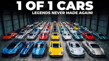 85 Of The Most Expensive 1 of 1 Cars Never To Be Made Again