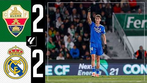 HIGHLIGHTS | Elche 2-2 Real Madrid | LaLiga