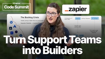Your Support Team Should Ship Code – Lisa Orr, Zapier