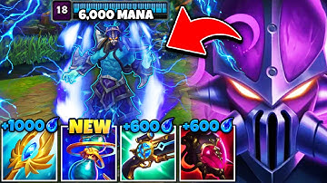Kassadin but I build 6 mana items and my ult is SUPERCHARGED! (NEW ITEM)