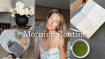 7AM Fall Morning Routine | Healthy Habits, Glowing Up & Cozy Vibes